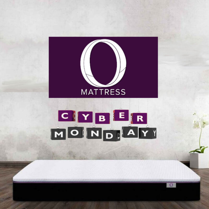 Cyber Monday square banner - Omni Mattress